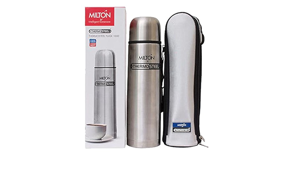 Amazon Com Milton Thermosteel Flip Lid Flask 1000ml Silver Ec Tms Fis 0058 Silver Flasks Amazon Com Milton Thermosteel Flip Lid Flask 1000ml Silver Ec Tms Fis 0058 Silver Flasks