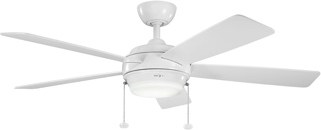 Kichler 300173wh 52 Inch Starkk Fan White Amazon Com