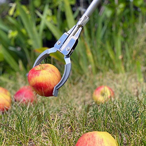 Praknu Greifzange aus Metall - Robuster Greifer für Müll - 95cm lang - Greifarm für Senioren – Bild 8