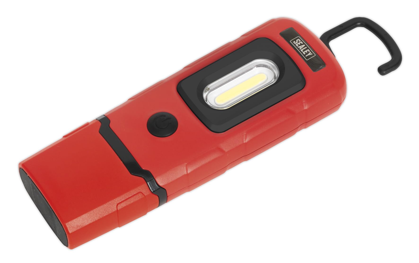 Sealey Led3601R Rechargeable 360? Inspection Lamp 2W Cob + 1W Led Red