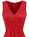 Bridesmay Women's Vintage Lace Cocktail Dress Handkerchief Hem Asymmetrical Party Bridesmaid Dresses