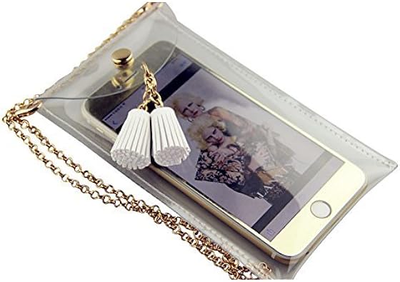 clear cell phone crossbody