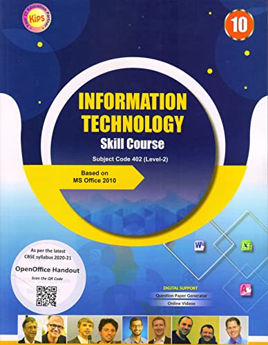 Buy Kips Information Technology Skill Course Based On MS Office 2010 
