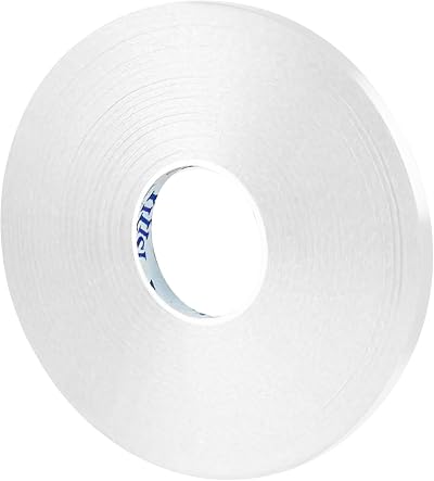 DONQL Balloon Ribbon Curling Ribbon 5mm x 50M White Gift Wrap