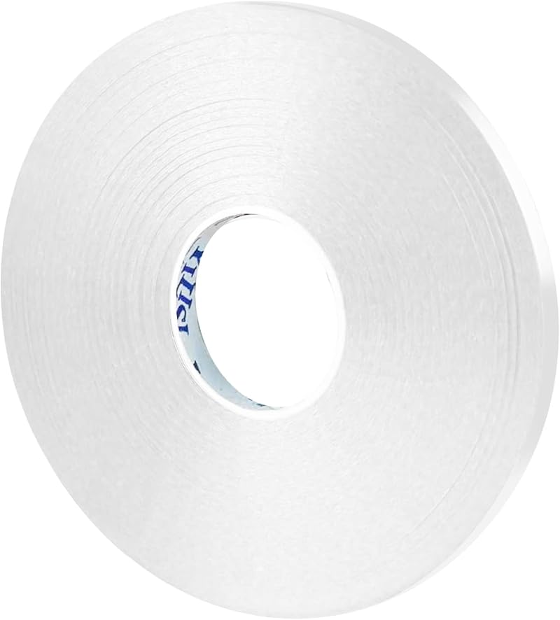 DONQL Balloon Ribbon Curling Ribbon 5mm x 50M White Gift Wrap