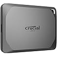 Crucial X9 Pro 1TB Portable SSD, Up to 1050MB/s Read & Write, 3.2 USB-C, External Solid State Drive, Durable Storage for PC &