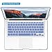 IBENZER Compatible with MacBook Pro 13 Inch Case 2015 2014 2013 end 2012 A1502 A1425, Hard Shell Case with Keyboard Cover for Old Version Apple Mac Pro Retina 13, Serenity Blue, R1301SRL+1