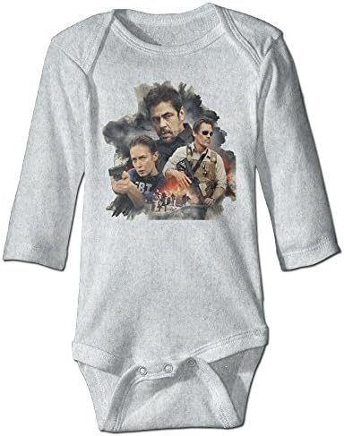 Sicario Poster CGH Seven Newborn Baby Climb Romper Size6 M Ash