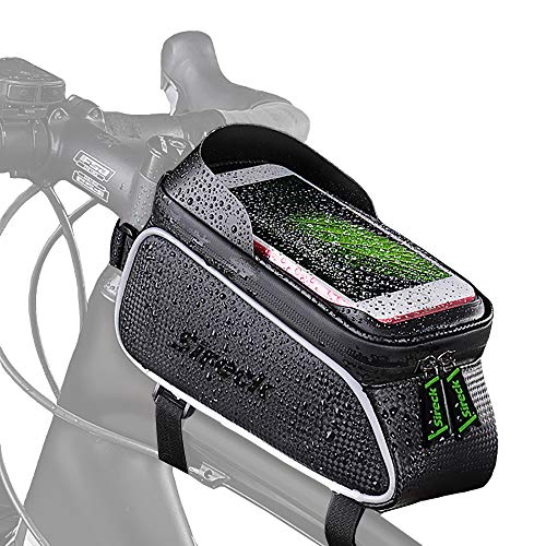 Sireck Bike Phone Front Frame Bag Waterproof Bicycle Bag Touchscreen