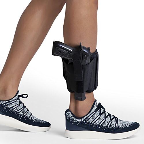 Ankle Holster Concealed Carry Gun Holsters with 1 Pistol Mag Pouch for Women Men Fits Taurus Glock 19 17 42 43 P238 Ruger LCP M&amp;P Shield Sig Sauer Ruger Kahr Beretta 1911 Etc Wingswind