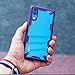 Ringke Fusion-X Compatible with Huawei P20 Ergonomic Transparent Military Drop Tested Defense PC Back TPU Bumper Impact Resistant Protection Technology Cover Huawei P20 Case (2018) - Lilac Purple
