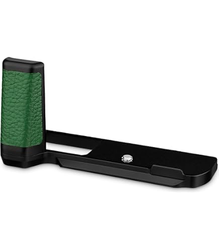Maniglia Laterale In Legno Per Lumix S9 - Piastra A Sgancio Rapido Arca-Swiss, Design Retrò, Lega Alluminio, Argento
