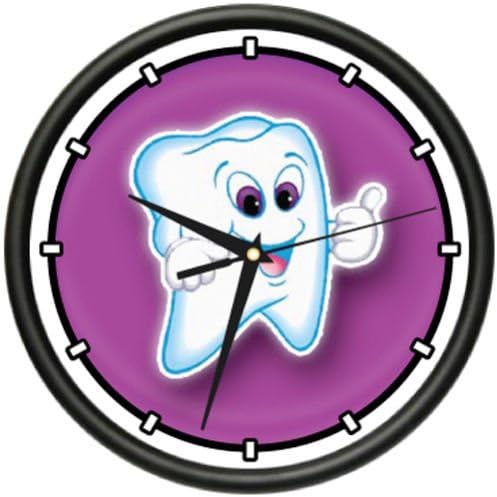 DENTIST 1 Wall Clock teeth tooth mouth dentist tooth brush dental surgeon gift Decor Home and Room