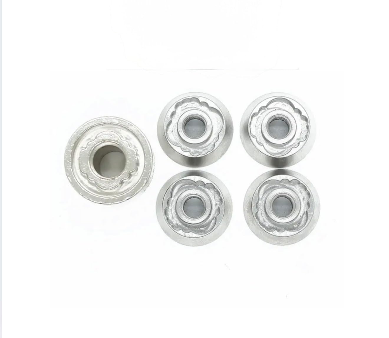 4 x M8 Fits TentBox/Roof Tent - Anti-Theft HIGH Security Nuts Tamperproof Lock Nut Set