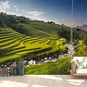 Wall Mural Landscape Removable Wallpaper Wall Sticker for Bedroom Living Room - 66x96 inches