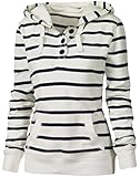 LTYY Women's Casual Long-Sleeved Striped Hooded Sweater