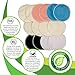 Nursing Pads for Breastfeeding (14 Pack) - Organic Bamboo Reusable Breast Pads - Soft & Super Absorbent - Great Baby Shower Gifts - 5 Regular and 2 Pairs of Additional Overnight Pads Plus Laundry Bag