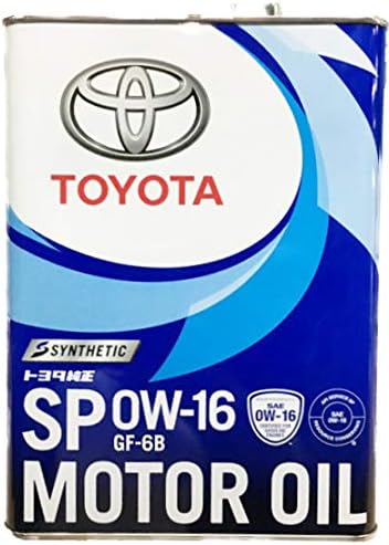 Amazon Toyota 純正エンジンオイル Sp 0w 16 4l 品番 080 車用エンジンオイル 車 バイク