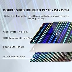 IdeaFormer Textured H1H Build Plate for Adventurer