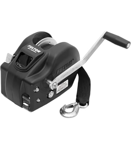 Amazon.com: Fulton 142316 XLT Marine Trailer Winch, Single