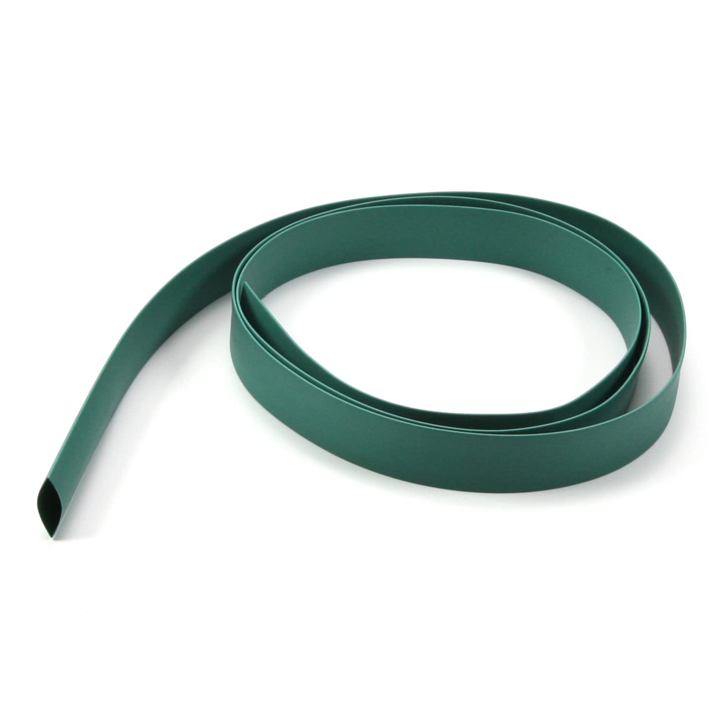 Othmro 1pc Heat Shrink Tubing, Ratio 2:1 Electric Insulation Tube, 9mm ID Heat Shrink Sleeving 1m Length Cable Protector (Green)
