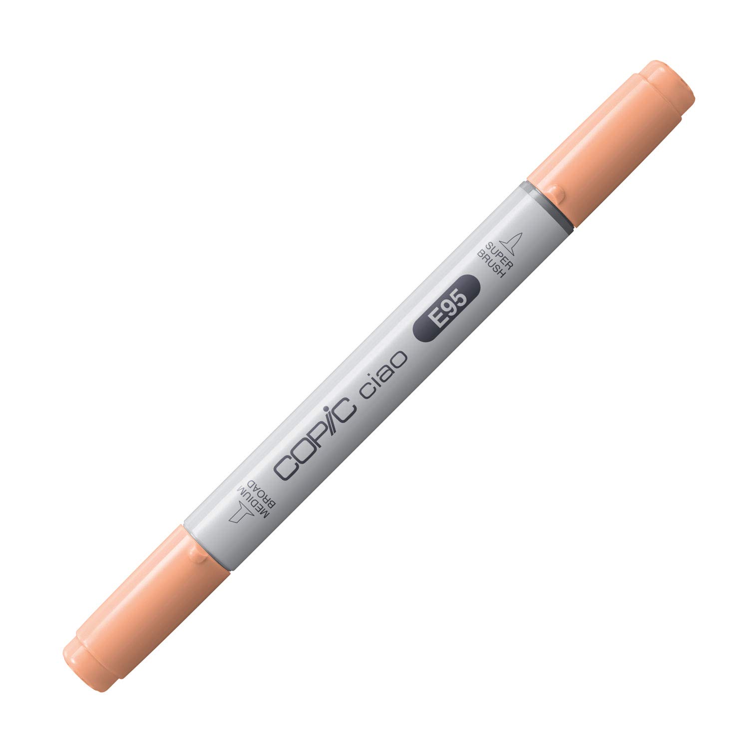 Copic Ciao Coloured Marker Pen - (E-95) Tea Orange, For Art & Crafts, Colouring, Graphics, Highlighter, Design, Anime, Professional & Beginners, Art Supplies & Colouring Books