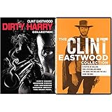 Clint Eastwood Collection Western The Man with no Name + The Dirty Harry Complete Series 9 Movie DVD Set