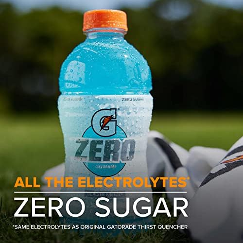 GATORADE G ZERO THIRST QUENCHER, 3 FLAVOR VARIETY PACK, 20OZ BOTTLES (12 PACK)