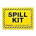 30 Gallon Universal Spill Kit, Pro Grade, 75 Pc: Overpack Drum, 50 Heavy Duty Pads 15