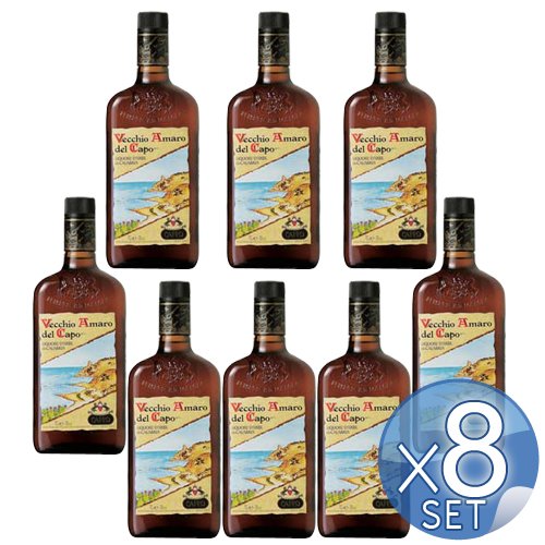 8本セット ヴェッキオアマーロデルカーポ700ml B0155t7w4w カッフォ ロゼワイン 独創的