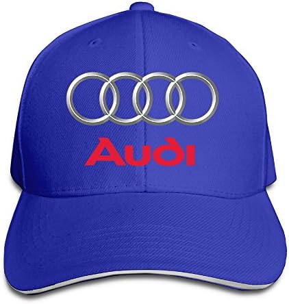 Reply1994 Audi Logo Unisex Outdoor Sandwich Peaked Baseball Cap