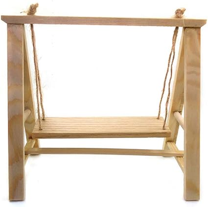 unpainted wooden dolls house