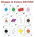 Better Letter Alphabet GO Fish Card Game ~ Includes: Alphabet Go Fish, Number Go Fish, and Shapes and Colors Go Fish ~ 140 Total Cards