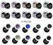 SHANY Indelible Gel Liner, Talc Free, Crease Proof Liner - SET of 10 Favorite gel eyeliner Colors – Holiday Exclusive , Limited - Made in USA- Colors Vary