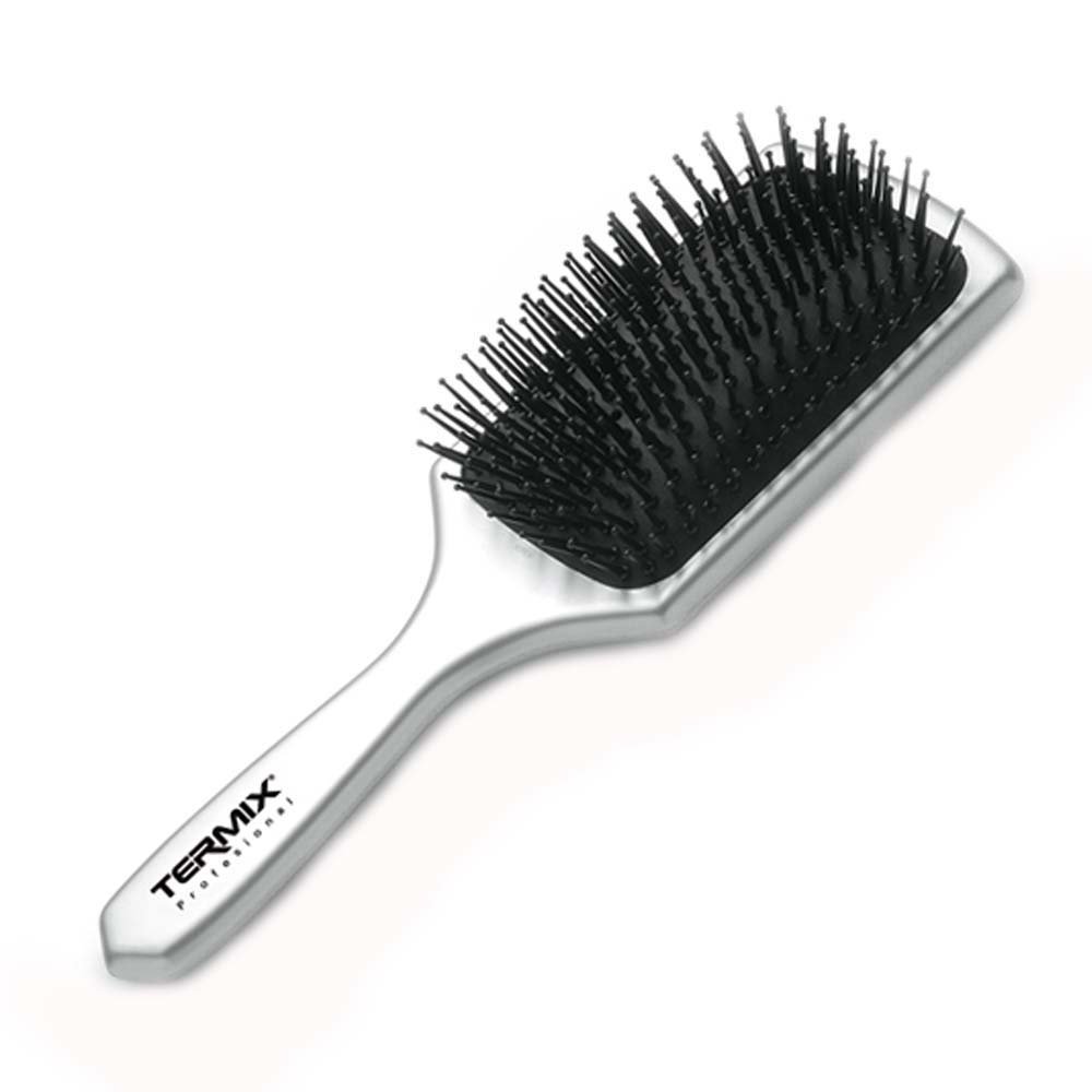 Termix Profesional Paddle Hairbrush in Silver