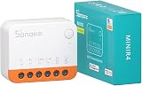 SONOFF MINIR4 Wi-Fi Smart Switch 10A 2400W Alexa Google Home Relay Module view 1