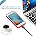 iPhone 7/8 Battery Case, XchuangX 3000mAh Rechargeable Protective Charging Case Slim for Apple iPhone 7/8 (4.7 inch), Support All Types Headphones, Answer Call and Sync-Through-Red