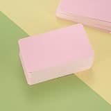 Tomoyuki 150 Pcs Pink Kraft Blank Cards 3.46x2.04 In DIY Memo Gift Tags view 4