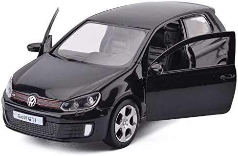 1:36 Scale Volkswagen Golf GTI Diecast Toy Vehicle 5 inch Car Model (Black)