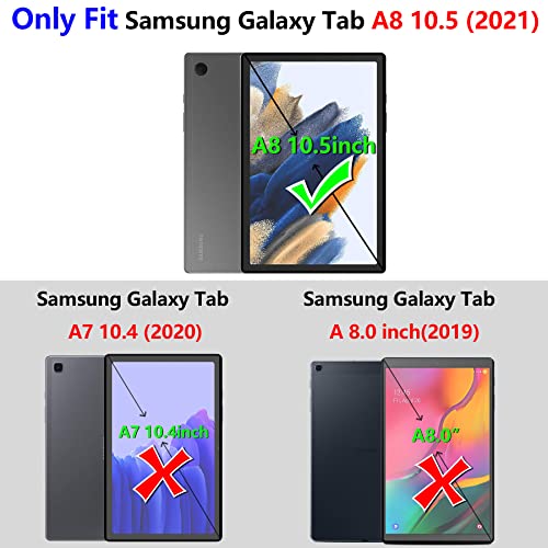 [2 Pack] Benazcap Screen Protector for Galaxy Tab A8 (2022 Released