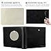 Mens Wallet Leather, Ztotop Slim Bifold RFID Blocking Wallet with 2 ID Window