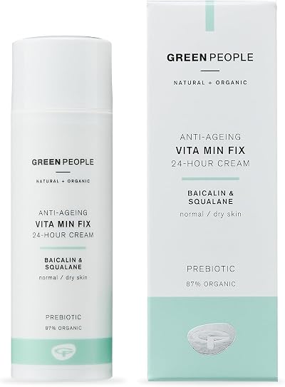 Green People Vita Min Fix Moisturiser 50ml Squalane Normal Dry Skin Organic