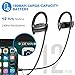 Bluetooth Earbuds Headphones Wireless - Waterproof Ear Buds Running in-Ear Buds Earphones with Mic + Carrying Case, 12 Hours Play Time for Sport Workout, Noise Cancelling/Sweatproof
