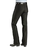 Wrangler Mens Wrancher Dress Jeans, Black, 32W x