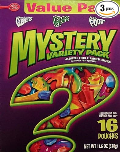 Betty crocker Fruit Mystery variety pck 11.6oz (016000405073)