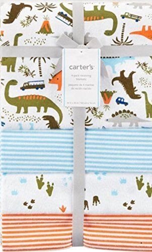 dinosaur receiving blankets