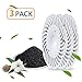 SUKI&SAMI Cat Water Dispenser Fountain Filter Healthy and Hygienic Drinking Fountain Automatic Electric Water Bowl (3 Pack) (Filter)