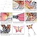 SINGARE Large Rainbow Delta and Butterfly Kites 2 Pack Easy Flyer Kites with Long Colorful Tail for Kids Adults Outdoor Game, Activities, Beach Trip, Great Gift to Kids Childhood Precious Memories