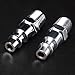 1/4-Inch Industrial Stainless Steel Quick Coupler Plugs Set - 1/4-Inch NPT Male Thread, 2 Pack