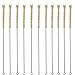 Karter Scientific 13mm Test Tube Brush, Tan Bristles, Radial Tip, Galvanized Handle, Karter Scientific 210V2 (Pack 12)